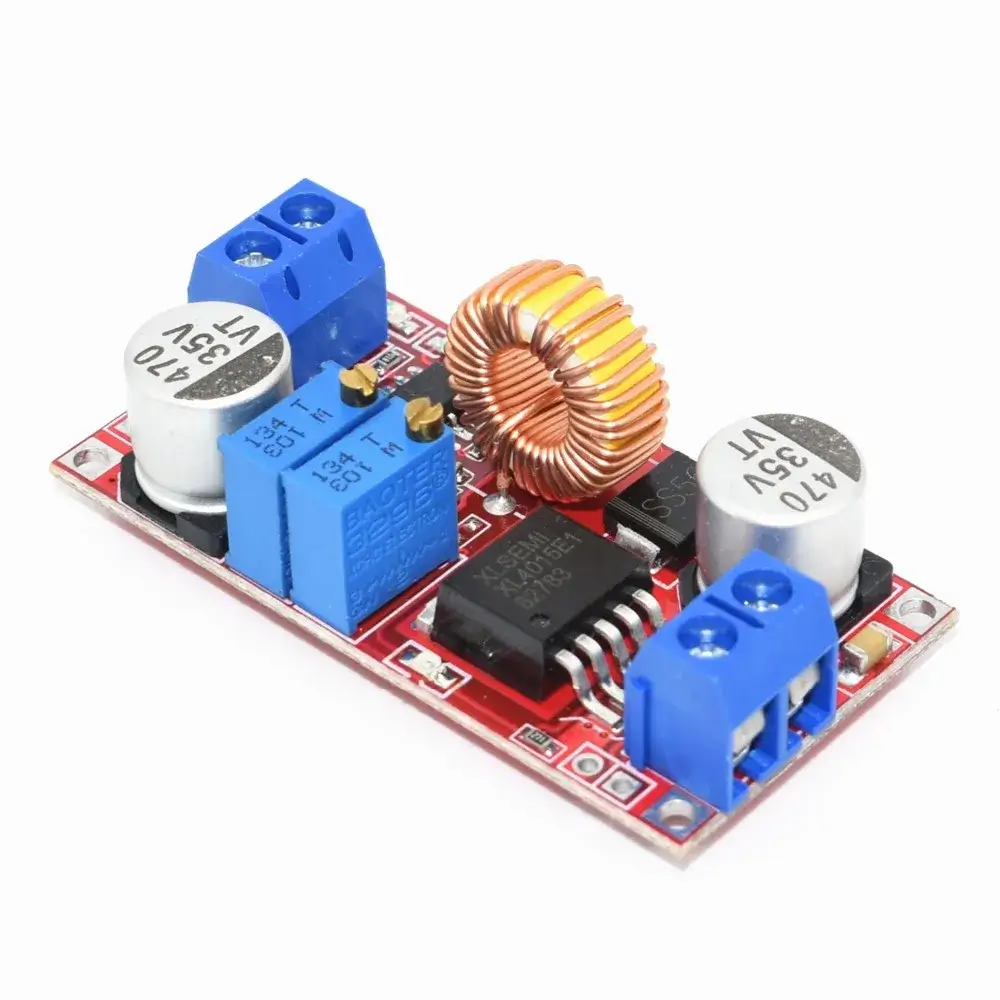 XL4015 5A DC 0.8-30V To 5-32V CC/CV Lithium Ion Battery Charging Board Step  Down Power Converter