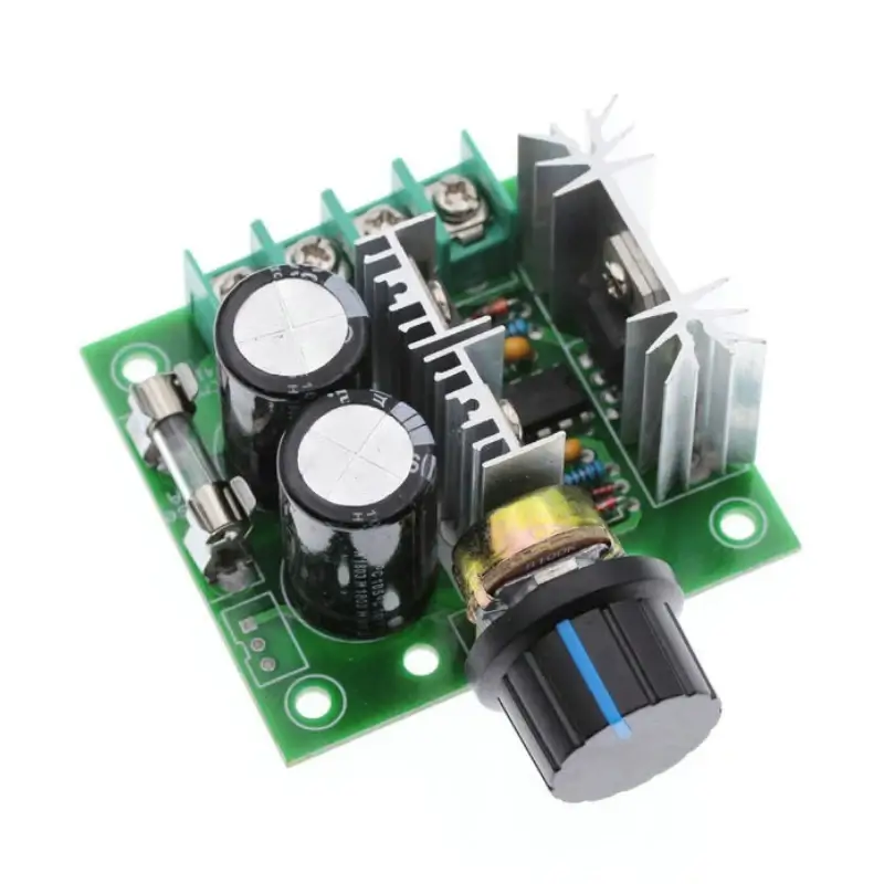 DC 12V-40V 10A 13khz Auto  Pulse Width Modulation PWM DC Motor Speed Regulator Controller 10A 50V