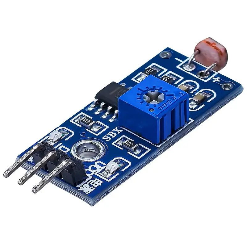 Photosensitive Brightness Sensor Module 3.3-5V Light Detection PhotoResistor for Arduino