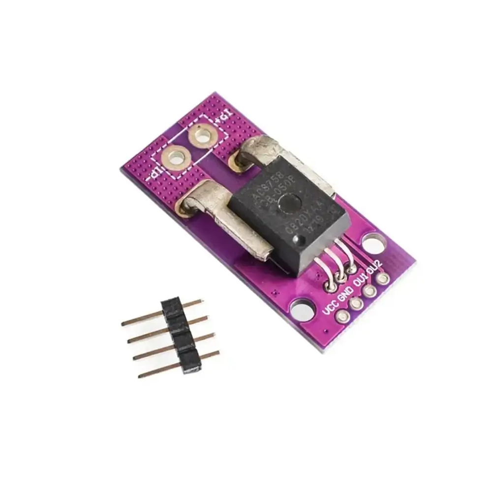 ACS758LCB-050B 50A Hall Current Sensor Module Linear Analog AC DC 3.3V-5V ACS758LCB-050B-PFF-T - CircuitBaba Electronics