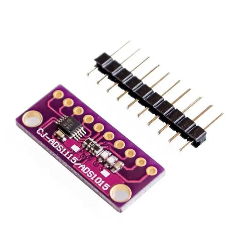 ADS1015 ADS1115 16 Bit ADC 4 channel Module with Programmable Gain Amplifier 2.0V to 5.5V RPi