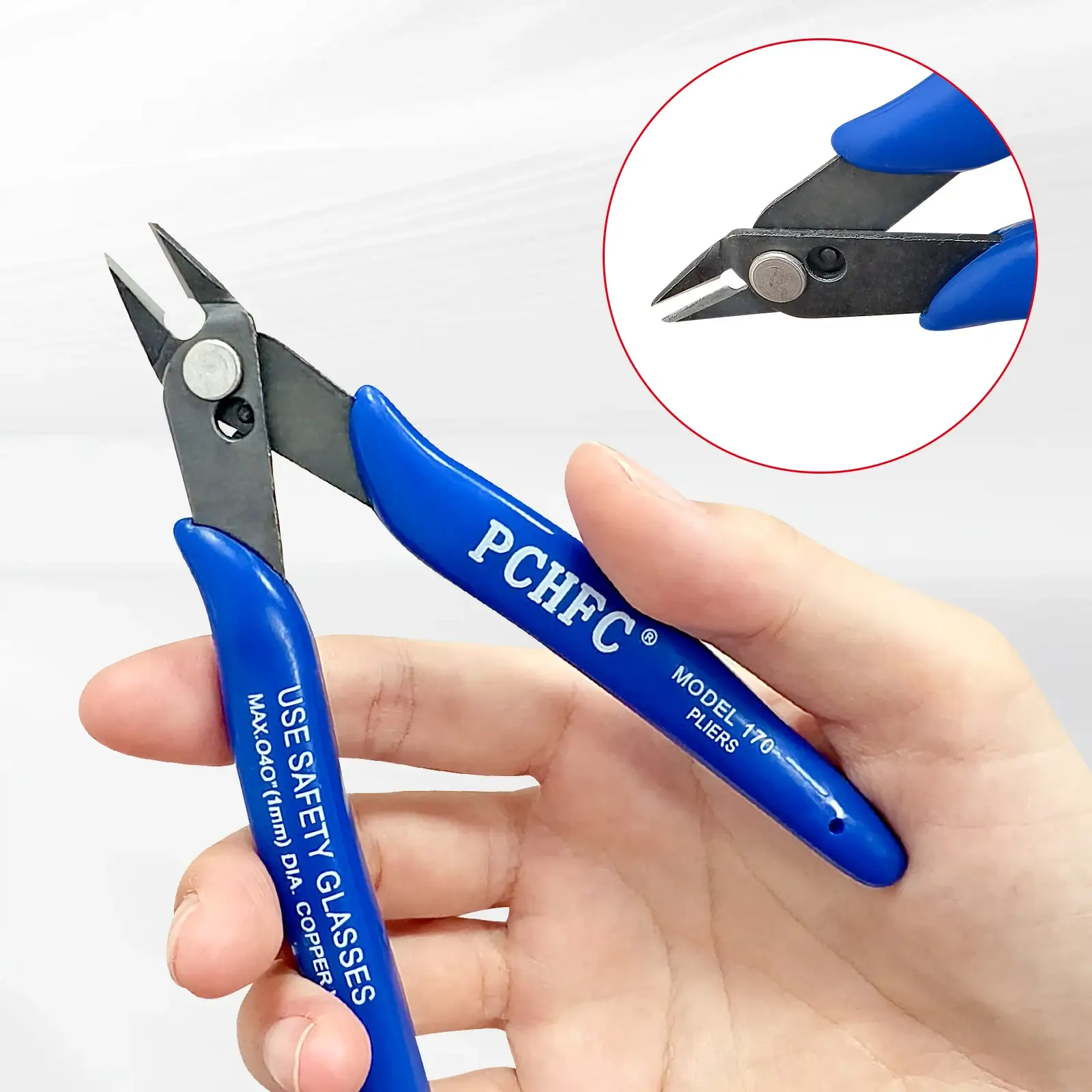 PLATO 170  Flush  Cutter Mini Diagonal Cutting Plier Side Nippers Wire Cutter - CircuitBaba Electronics