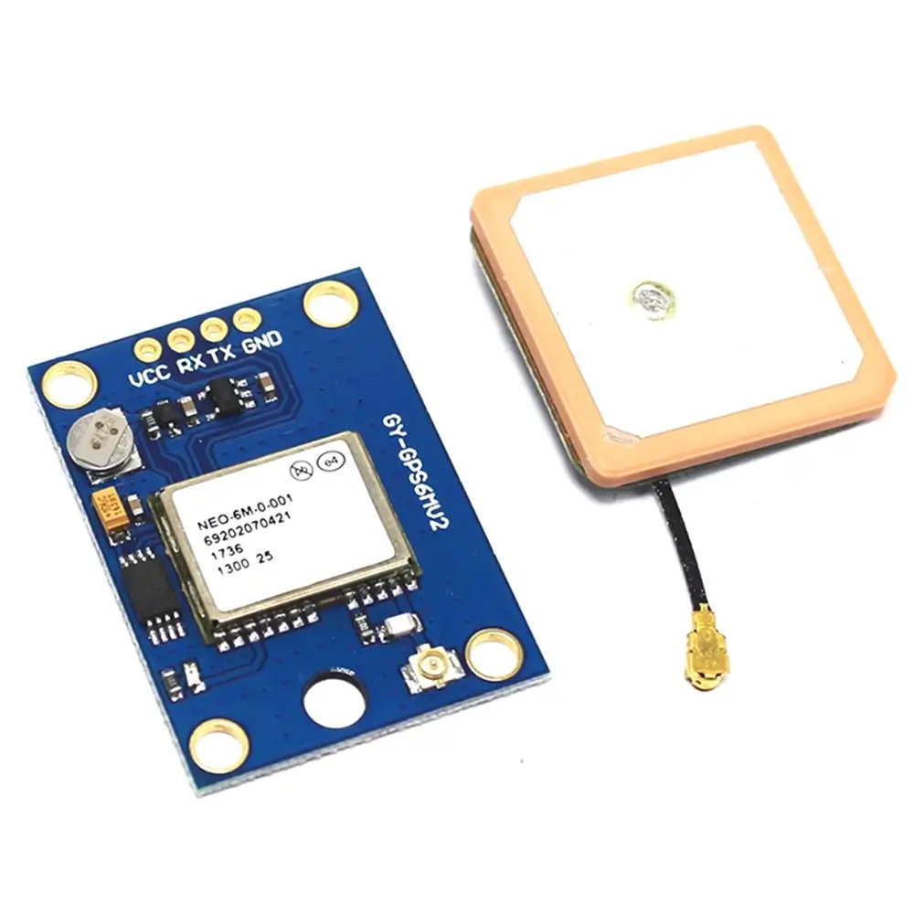 GY-NEO6MV2 New NEO-6M GPS Module NEO6MV2 with Flight Control EEPROM MWC APM2.5 Large Antenna - CircuitBaba Electronics